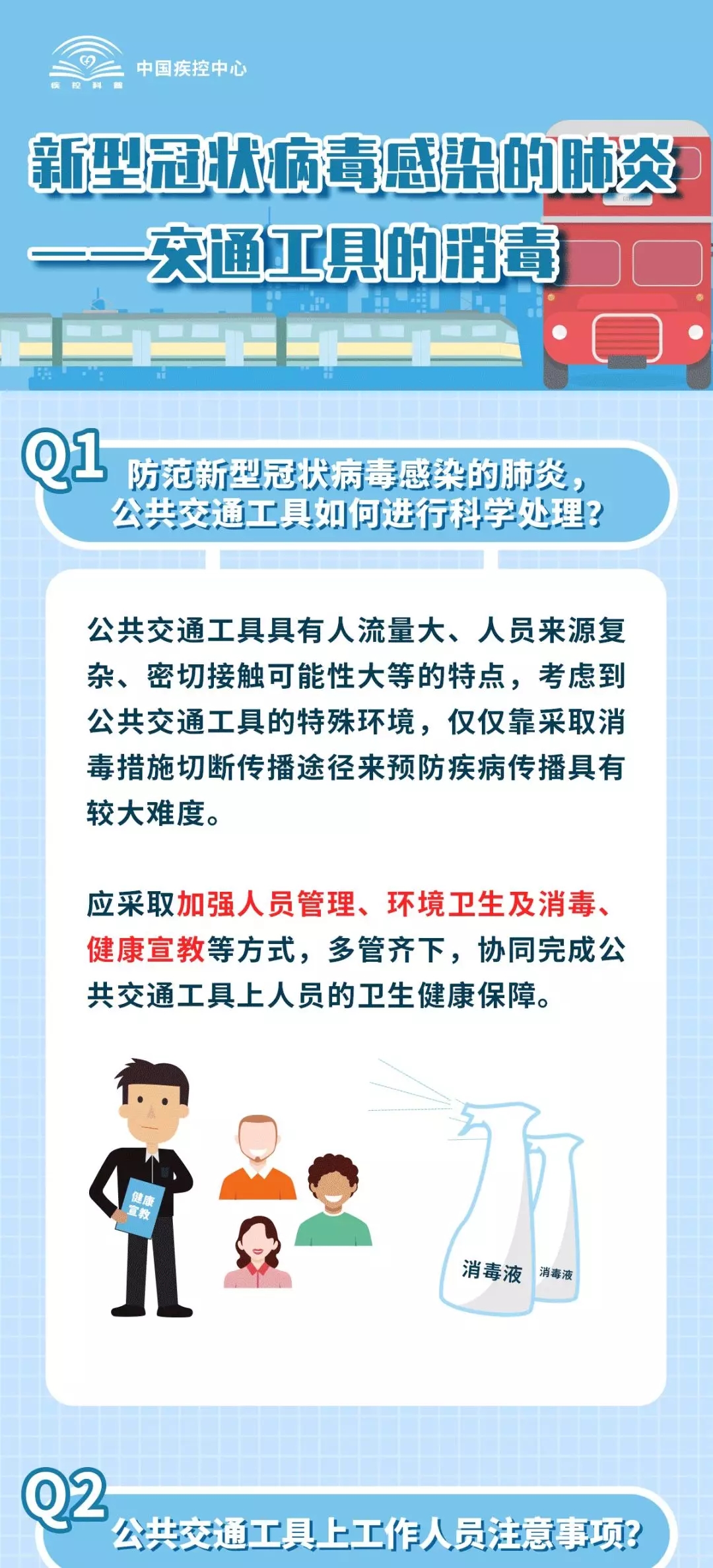 预防冠状病毒科普：交通工具防护篇